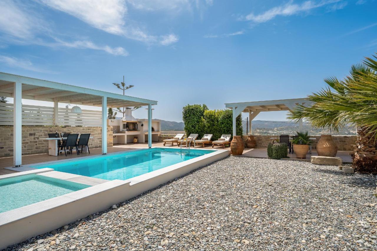 Golden Sky Villa Kamilari Ngoại thất bức ảnh