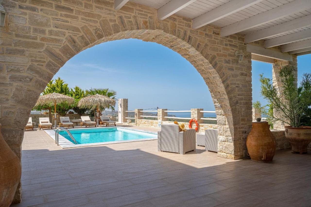 Golden Sky Villa Kamilari Ngoại thất bức ảnh