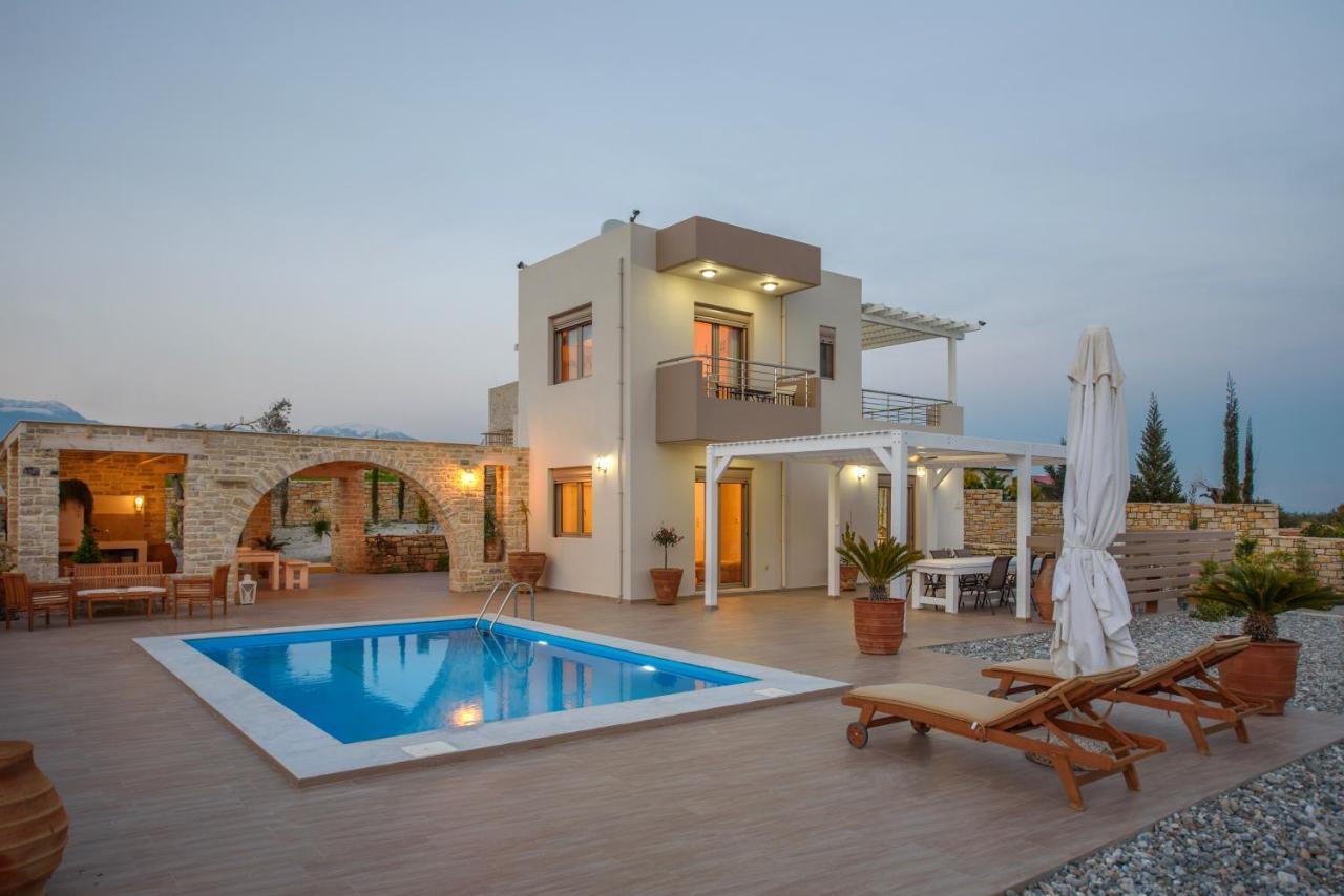 Golden Sky Villa Kamilari Ngoại thất bức ảnh
