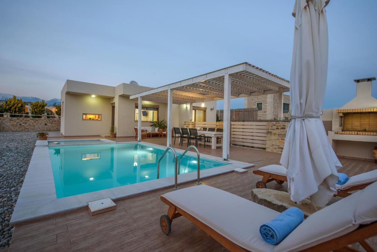 Golden Sky Villa Kamilari Ngoại thất bức ảnh