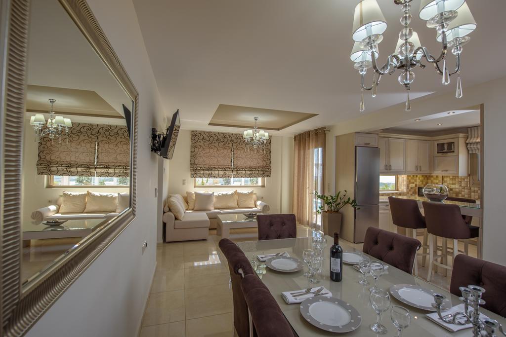 Golden Sky Villa Kamilari Ngoại thất bức ảnh